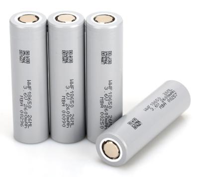 China 3.6V 2600mAh oplaadbare Li-ionbatterij 18650 Batterij voor lage temperatuur Te koop