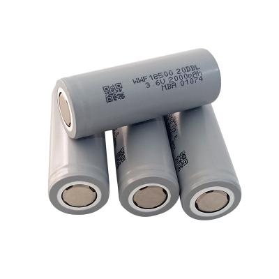 China Batería de baja temperatura de 18500 3.6V 2000mAh Batería cilíndrica de iones de li en venta