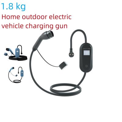 China 1.8kg Resistente a poeira Estação de carregamento de casa Ev Luz de indicador LCD portátil à venda