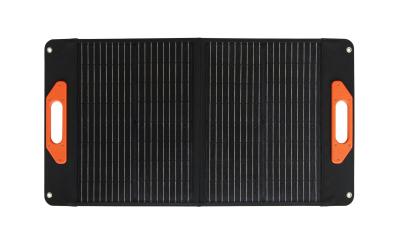 China Dustproof/Waterproof 60W Monocrystalline Silicon Portable Solar Panel for Camping Station for sale