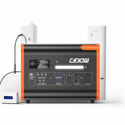 China 2048wh Portable Power Station BMS Protection 2200W Solarbatteriespeichersystem zu verkaufen