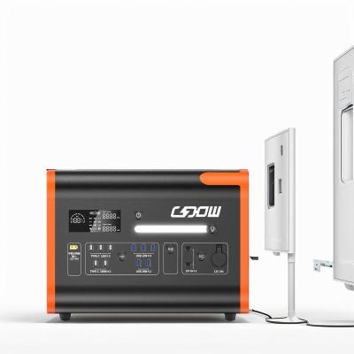 China Generador portátil de 2200W alimentado por batería MSDS UN38.3 Estación eléctrica pequeña en venta