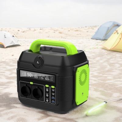 China 110V 220V Inverter Camping Buiten Noodvoorziening met Lithiumbatterie Te koop