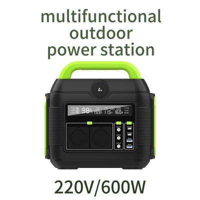 China Anpassbare Farbe S6 Outdoor Mehrzweck 600W tragbare Ladestation Power Bank zu verkaufen