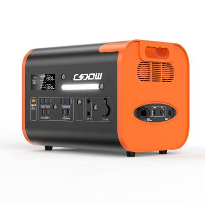 Chine Camping en extérieur Énergie portable centrale solaire 2048wh 2200W LiFePO4 batterie à vendre