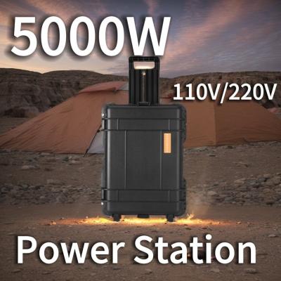 China LT-50 Solar Power Supply 5000W Portable Power Station with Shell Material ABS Alloy for sale