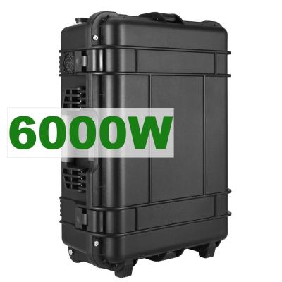 Chine 6000W Portable Power Bank extérieur ST-60 Générateur solaire Station électrique pour extérieur à vendre