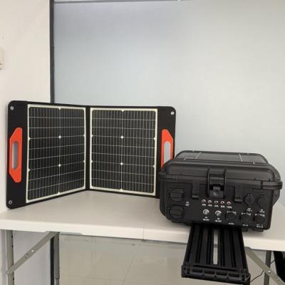 中国 8000Wピークパワー 太陽光充電器 パワーバンク 太陽光緊急移動電源発電所 4000W 販売のため