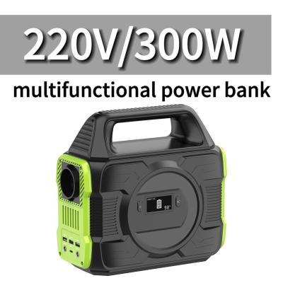 中国 リサイクル可能 110V 220V 300W 携帯電源 ソーラー発電機 電源 電力バンク 販売のため