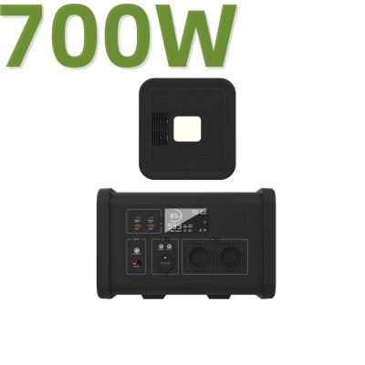 中国 537.6wh Solar Generator Portable Power Station for Camping Station LiFePO4 Battery Rechargeable 販売のため