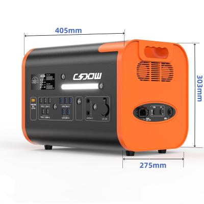 China Orange 300W Portable Solar Generator for Camping 40ah/2048wh Mobile Laptop Power Station for sale