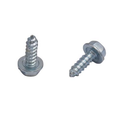 China Ball head screws Custom hexagonal washer self-tapping screw flange self-tapping screw self-tapping wood screw for sale