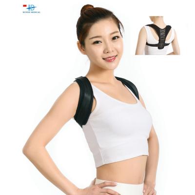 China New Style Back Posture Corrector Upper Back Posture Corrector Brace Adjustable Comfortable Clavicle Support for sale