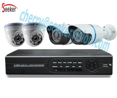 China 4ch CCTV Camera System 4ch Digital DVR CCTV Camera DVR Kit Hybrid 4ch AHD 1080N h.264 ahd dvr kit for sale