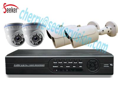 China Factory price surveillance waterproof camera 1080N ahd cctv dvr kit 4ch outdoor Indoor Camera 4 in 1 for sale