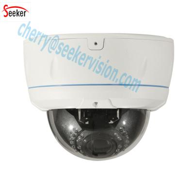 China metal dome housing Vandalproof outdoor security system p2p onvif h.265 5.0mp ip camera Home security for sale