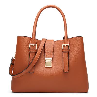 China High Quality PU Leather Tote Bags For Women Handbag Ladies Bags Zipper Purses And Cartera Bag One Bolsa Canton Main Handbag for sale