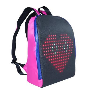 China Waterproof LED Flash Backpack Backpacks Waterproof Children's School Led Light Backpacks for sale