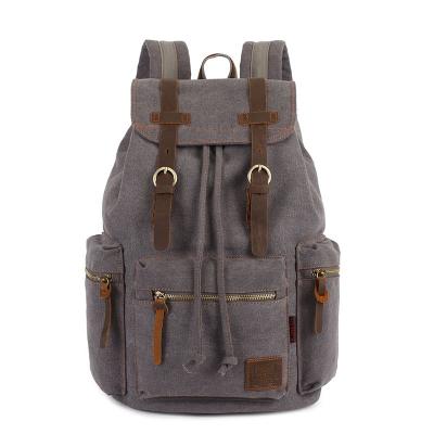 China Other Canvas Backpacks For Men&women Bags Back Hobo Bag OEM/ODM Causal Logo Designed Backpack for sale