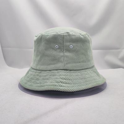 China Character Corduroy Bucket Hat For Men And Women Custom Design Bucket Hats OEM/ODM for sale