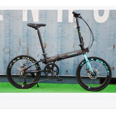 China Aluminum Alloy steel or alloy Blue color folding bikes bicycle accessories retail cycles for hot sale for sale