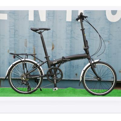 China Aluminum Alloy Mini bicycles steel black color folding bikes with alloy rims and folding handle bar for hot sale for sale