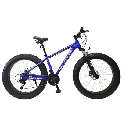 China Fat Tire Beach Snow Bike Tianjin factory direct offer 26/27.5/29 inch aluminum alloy snow bicycle fat tire bike with 21/24/27/30 speed whole sale for sale