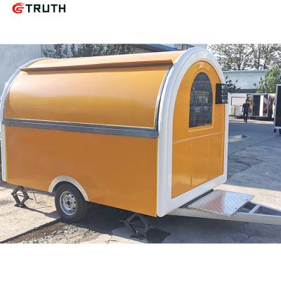 China Mobile Fast Food Van Mobile Food Cart Trailer Vegetable Processing Plant CE Certification for sale