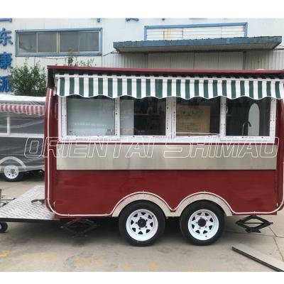 China Fast food car mini vegetable processing plant mobile ice cream /bbq/ snack/street vending for sale for sale