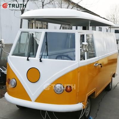 China Vegetable processing plant food truck OEM ODM vintage food truck manufacturers camper trailers for sale for sale