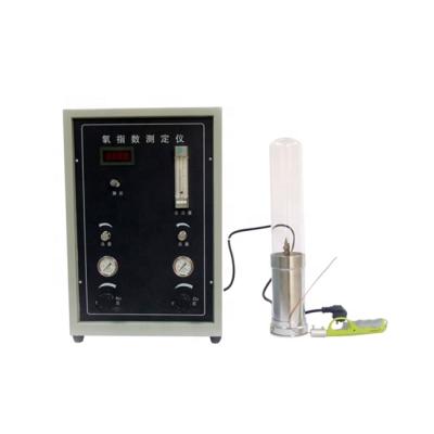 China Oxygen Index Tester Rubber Plastic Limiting Oxygen Index Burning Testing Machine for sale