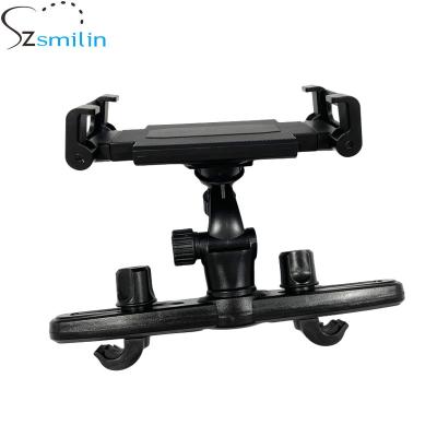 China 2021 New Universal Car Backseat Car Rear Seat Multi Angle Safety Tablet Holder Car Headrest Tablet Holder for sale