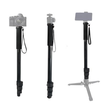 China Increasing Travel Multifunctional Aluminum Monopod Selfie Stick 150cm To Increase Video Smoke Detector DSLR Camera Phone Photographer for sale