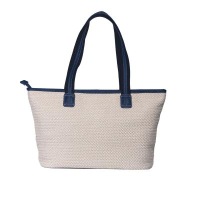 China 2019 New Wholesale NATIONAL Fashionable Straw Handbag Clutch Tote Shoulder Woven Straw Handmade Beach Bag for sale