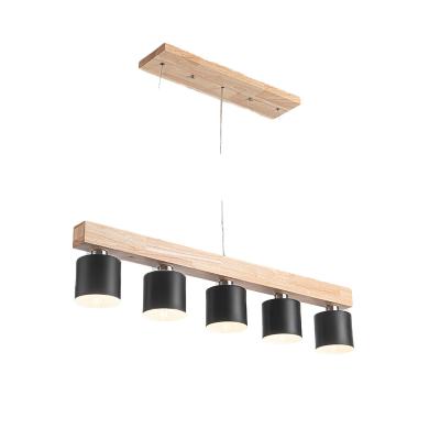 China American Style Living Room Lighting Solid Wood Aluminum Chandelier for sale