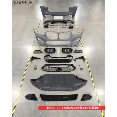 China X3M Hot selling body kit for BMW X3 G01 G08 2018 2019 2020 2021 X3M upgrade style for sale