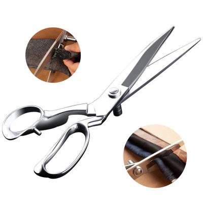 China Fabric /Sewing Shears Embroidery Fabric Scissors Sewing Trimming 12 Inch Tailor Scissors For Cutting Shears Leather Sewing Scissors for sale