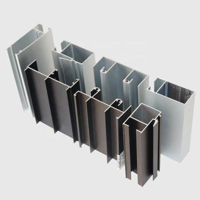 China door & Window shandong jin xiang aluminum extrusion profile to south america factory anodized silver bronze matt line 20 25 35 40 per series for sale