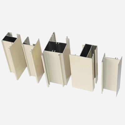 China window & High quality and cheap yellow powder coating door and window aluminum profiles factory direct sales for sale