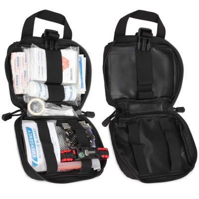 China 13 in 1 Upgraded Outdoor Emergency Survival Kit Gear Medical Supplies Trauma Bag Safety First Aid Kit Survival Kit for sale