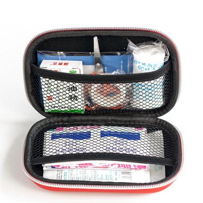 China Medical Emergency Wholesale Portable Car Travel Military Camping Survival Emergency Supplies First Aid Kit Box Bag Case for sale