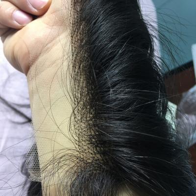 China Hd Silky Straight Seductive Swiss Film Lace Bandeau And Hd Wave Lace Closure Thin Vendors With Natural Baby Hair In Stock for sale