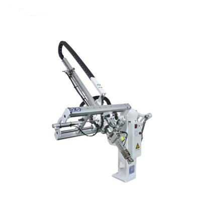 China 50-150ton injection molding machine swing arm robot with vacuum suction injection pneumatic swing robot arm for sale