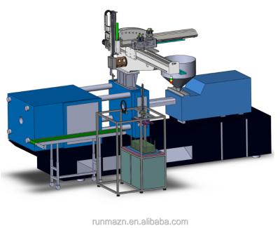 China food iml robot machine for paint bucket plastic in mold labeling machine robot for sale