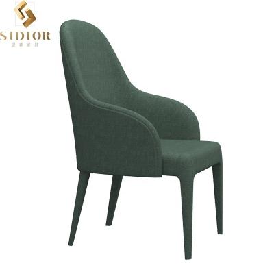 China Cooling Nordic Light Luxury Hotel Restaurant Banquet Home Modern Simple Soft Dining Chair for sale