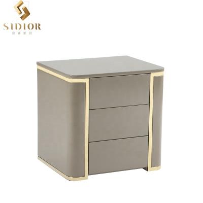 China Commercial Modern Retro Large Suitable Price Bedroom Furniture Good Quality Luxury Bedside Tables for sale