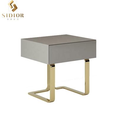 China Single Professional Modern Bedside Table Modern Quality Guaranteed Household for sale