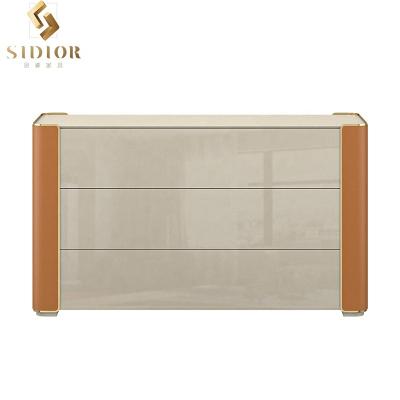 China Modern High Quality Light Luxury Mirror Decorate Modern Living Room Cabinet Post Porch Arch for sale