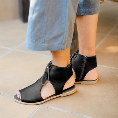 China Fashion Trend 2021 Summers Customized Fashion Gladiator Slippers Sandals For Women Fails Roman Sandals Shoes Casual For Female Ladies for sale