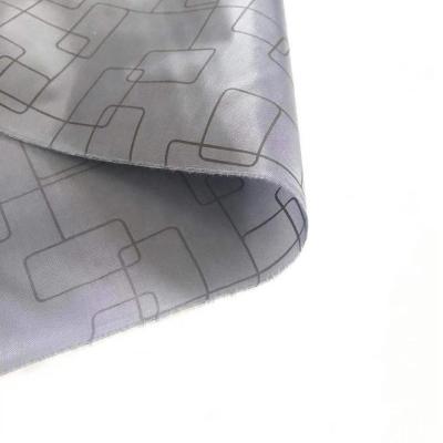 China Sustainable 190T Polyester Taffeta Cheap Printed Scratching Fabric PA Coated For Bag Bangladesh Market for sale